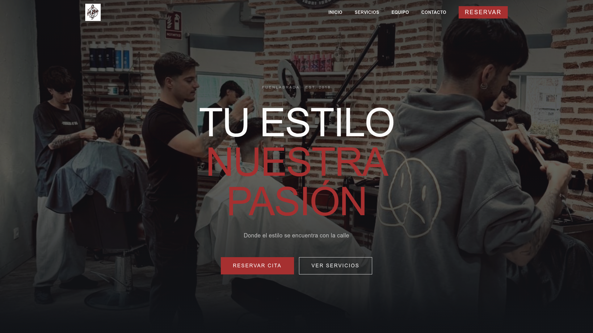 Captura del sitio web de La Zona C